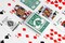 Bicycle Archive Series Old Fan Back 1885 Playing Cards, Poker Size Standard Index